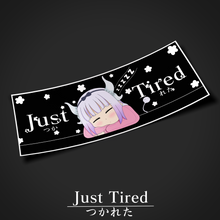 Load image into Gallery viewer, &quot;Just Tired&quot; Kanna Sticker Slap Bundle