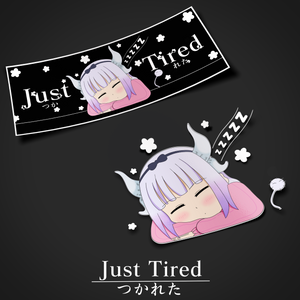 "Just Tired" Kanna Sticker Slap Bundle