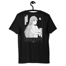 Load image into Gallery viewer, "Unhappy" Mirai Sekai T-shirt