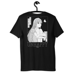 "Unhappy" Mirai Sekai T-shirt