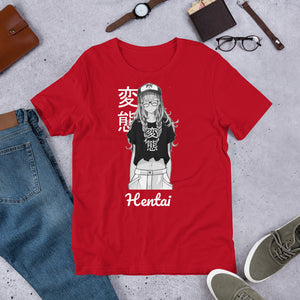 Zeroanime Hentai Designed Short-Sleeve Unisex T-Shirts