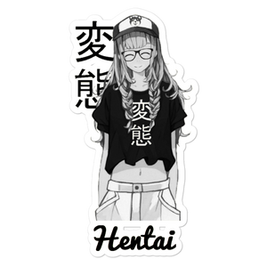 Hentai-designed Bubble-free stickers