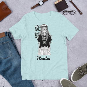 Zeroanime Hentai Designed Short-Sleeve Unisex T-Shirts