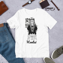 Load image into Gallery viewer, Zeroanime Hentai Designed Short-Sleeve Unisex T-Shirts