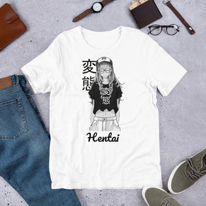 Zeroanime Hentai Designed Short-Sleeve Unisex T-Shirts