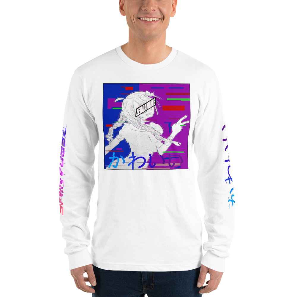 Kawaii Glitch Long sleeve T-shirt