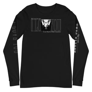 "I love you" Love is War Long-Sleeve Shirt