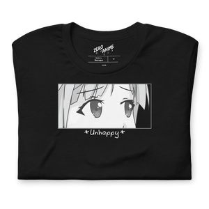 "Unhappy" Mirai Sekai T-shirt